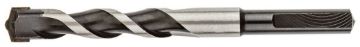 Black & white masonry drill, 4x75mm, buterfly tip