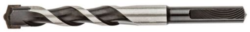 Black & white masonry drill, 4x75mm, buterfly tip