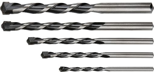 B&W masonry drill set 5pcs, buterfly tip