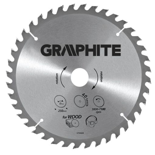 Circular saw blades with HM tips 160x30mm, 18teeth