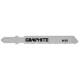 Jig saw blade 50 x 75 21TPI Bosch, 2 pcs. set