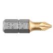 Scredriver bit PZ1, 25mm, 1/4 , 2pcs