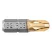 Scredriver bit PZ3, 25mm, 1/4 , 2pcs