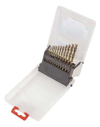 HSS-G twist drill, 1.5 - 6.5 mm, set 13 pcs.