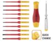 Insulated changeable screwdriver 1000V set, 12 pcs