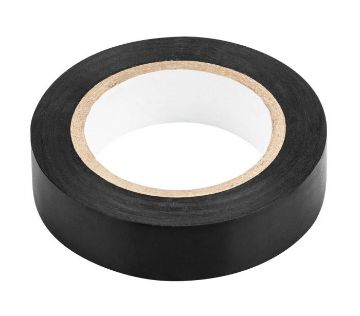 Black insulating tape 15mm x 0,13mm x 10m