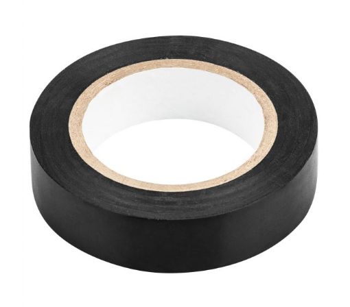 Black insulating tape 15mm x 0,13mm x 10m