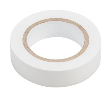 White insulating tape 15mm x 0,13mm x 10m