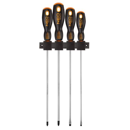 Screwdriver set 250mm, 4 pcs