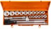 Socket set 3/4 , 21pcs