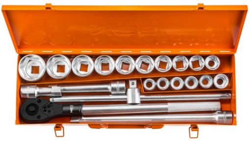 Socket set 3/4 , 21pcs