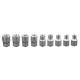 Torx sockets 9pcs E10-E24