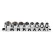 8pcs 1/2  Spherical spline socket set