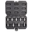 9pcs 1/2 , 55mm high quality hex bit socket set