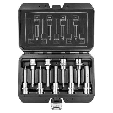 9pcs 1/2 , 100m high quality hex bit socket set