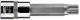 Spline bit on socket 1/2 , M14 x 100 mm