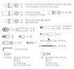 Socket set 1/4, 1/2, 111 pcs set