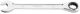Combination spanner with ratchet 22 mm