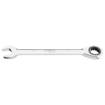Combination spanner with ratchet 27 mm