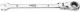 Combination flexible gear wrench 72 teeth 19mm