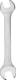 Double open wrench 17x19mm, CrV, DIN3110