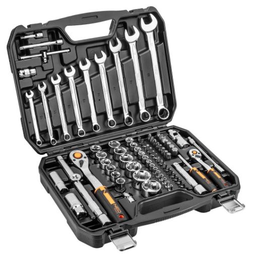 Socket set 82 pcs set, 1/2 , 1/4