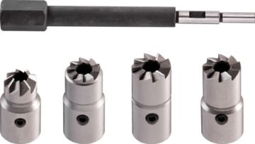 Diesel injector seat cutter set