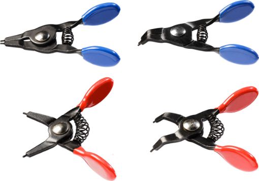 Mini snap ring pliers set 4 pcs