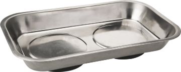 Magnetic tray 245 x 145 mm, stainles steel