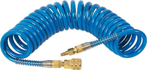 High pressure spiral hose 6,5x10mm x 5m PU