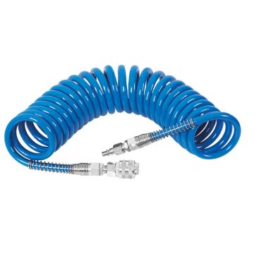 High pressure spiral hose 8x12mm x 15m PU