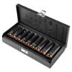 Imact socket set 1/2  E torx long 9pcs, CR-MO E10, 11, 12, 14, 16, 18, 20, 22, 24
