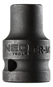 Impact socket 1/2 , 10 mm, Cr-Mo