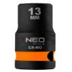 Impact socket 1/2 , 13 mm, Cr-Mo