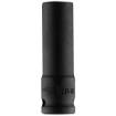 Long impact socket 1/2 , 14 mm, Cr-Mo