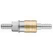 Quick coupler for compressor with connection for hose diam. 8mm