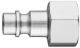 Connection for quick coupler inner thread 3/8