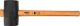 Rubber mallet 90mm/1200g, hickory wood handle