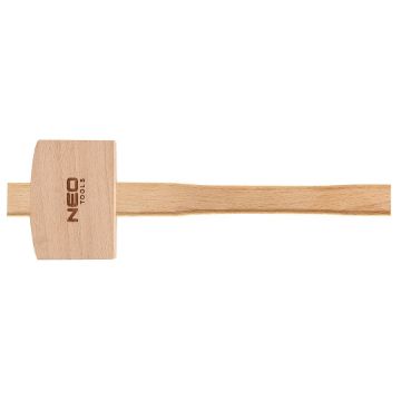 Wooden hammer 315g, 100x70x46 mm, length 320 mm