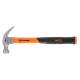 Claw hammer 450g, fiberglass handle, bimaterial