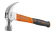 Claw hammer 450g, fiberglass handle, bimaterial