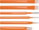 Pin punch, chisel and centre punch set, 6 pcs
