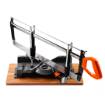 Mitre saw 600mm, vertical and horizontal cutting saw blade 18TPI in set