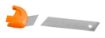 Snap-off blade knife 18mm, metal slideway