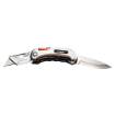 Universal knife, trapezium blade + knife nylon pouch, 5 blades added