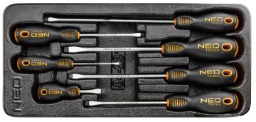 Screwdrivers SL set, 7 pcs