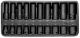 Impact socket set 1/2, 20 pcs, 10-24 mm