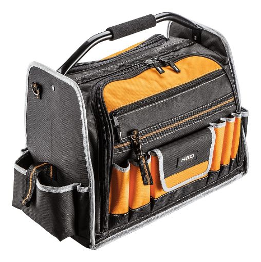 Tool bag with tubular handle