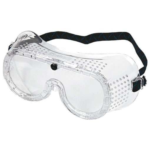 Safety goggles, white, resistance class B