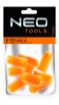 Ear plugs, 5 pairs, PU, 33dB, CE